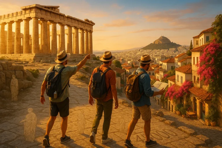 Welcome to Ancient Athens! Guide for your 45000 steps Journey