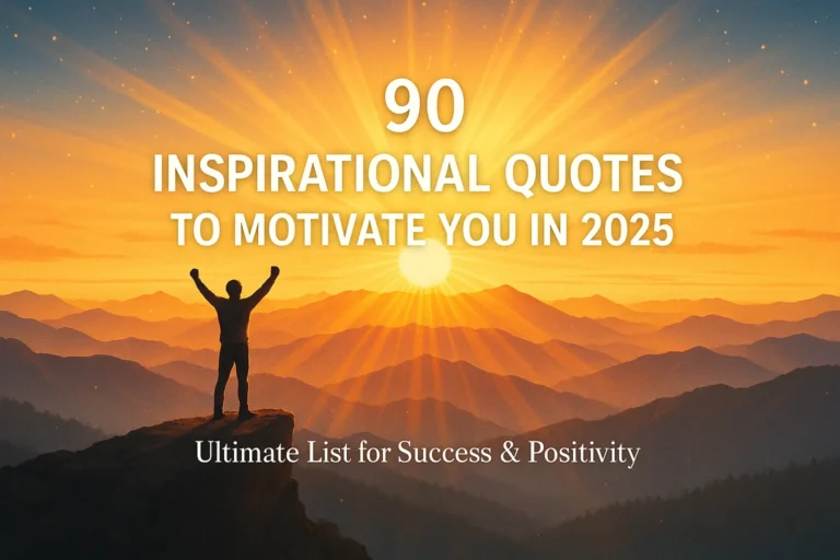 90 Inspirational Quotes to Motivate You in 2025 (Ultimate List)