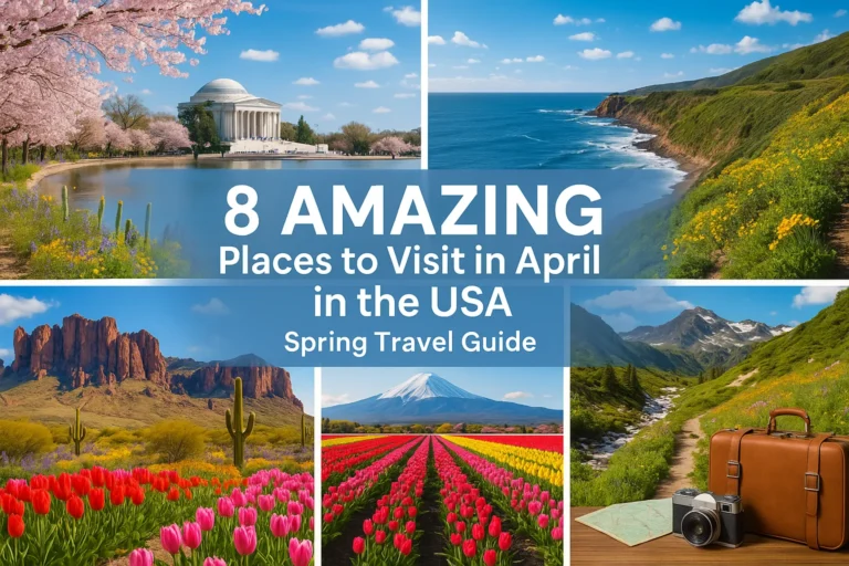 8 AMAZING Places to Visit in April in the USA
