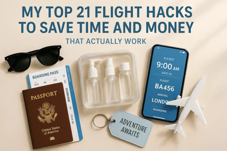 My Top 21 Flight Hacks to Save Time and Money (That Actually Work)