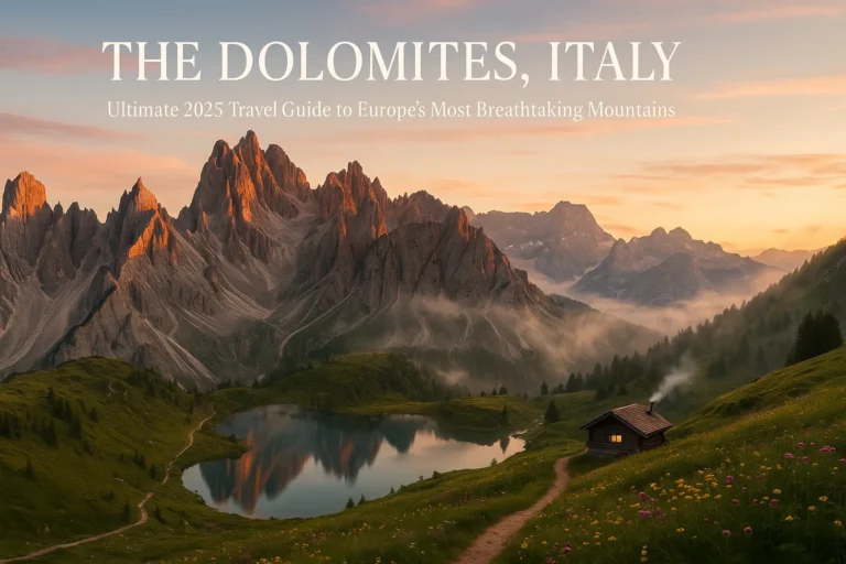The Dolomites, Italy — Ultimate 2025 Travel Guide to Europe’s Most Breathtaking Mountains