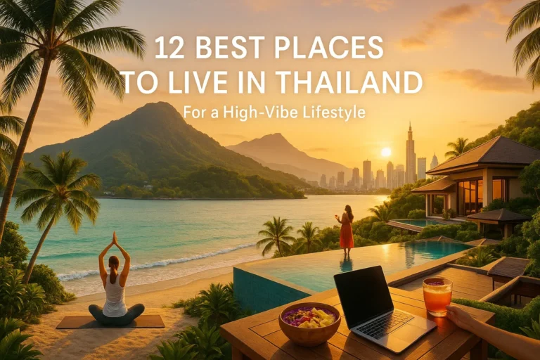 12 Best Places to Live in Thailand for a High-Vibe Lifestyle