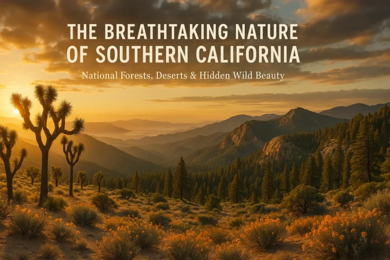 The Breathtaking Nature of Southern California: National Forests, Deserts & Hidden Wild Beauty