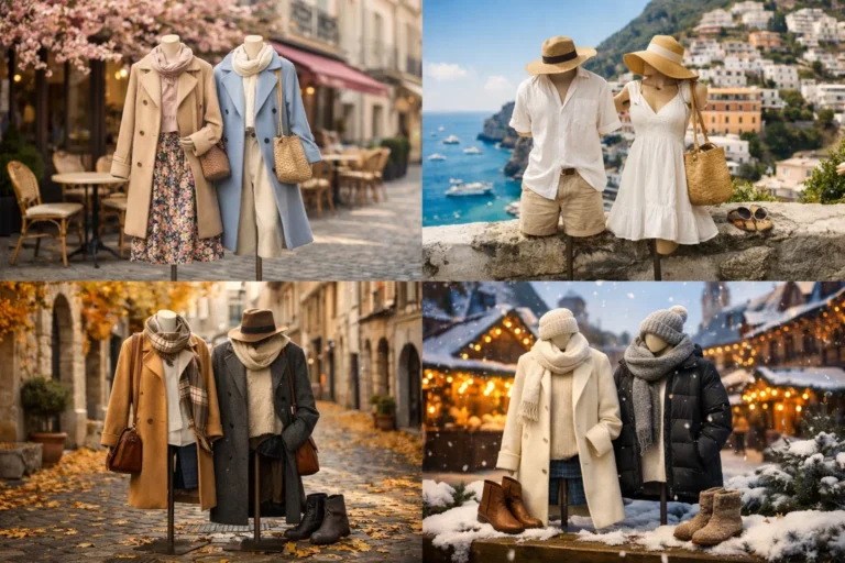 European Vacation Outfits for Every Season: Complete Style Guide for Men and Women