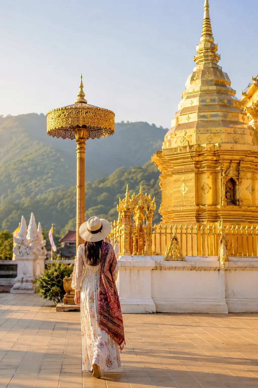Chiang Mai Thailand budget-friendly destination with temples and mountain views