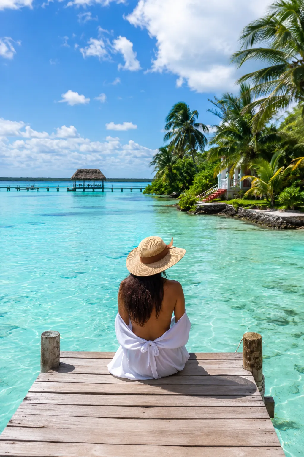 Bacalar Mexico budget-friendly lagoon destination with turquoise water