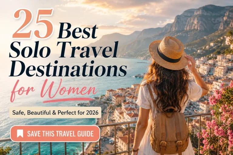 25 Best Solo Travel Destinations for Women in 2026: Safe, Beautiful & Confidence-Boosting Places to Explore