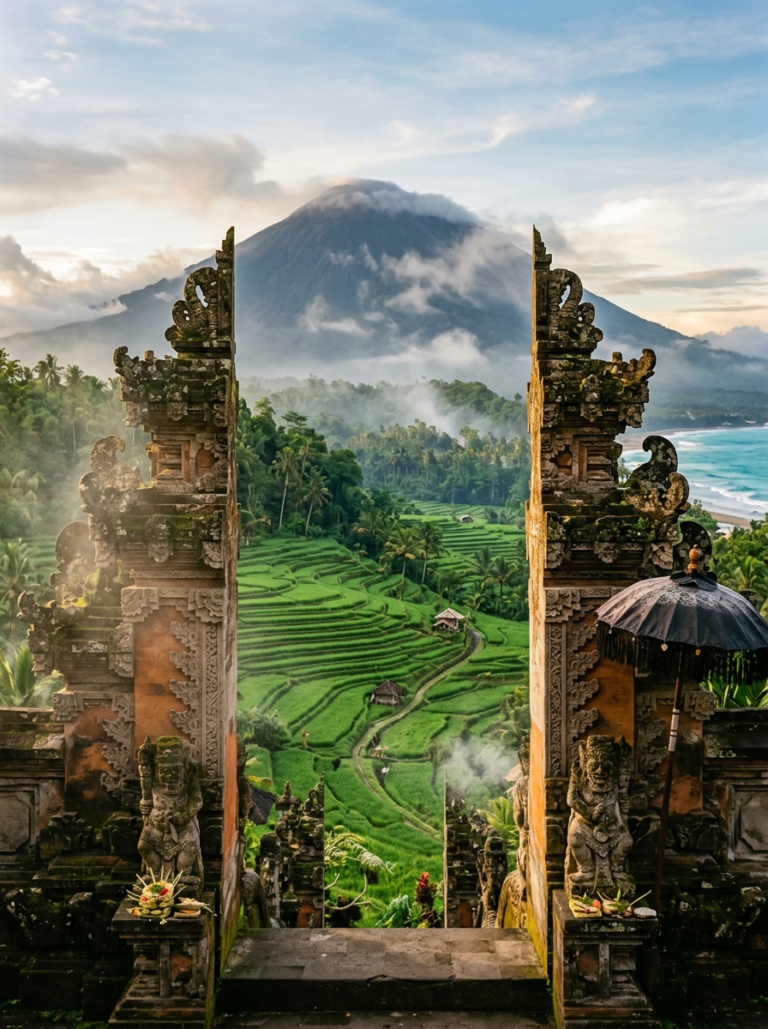 Bali Travel Guide: The Ultimate Island Adventure Through Temples, Rice Terraces, Beaches and Hidden Villages